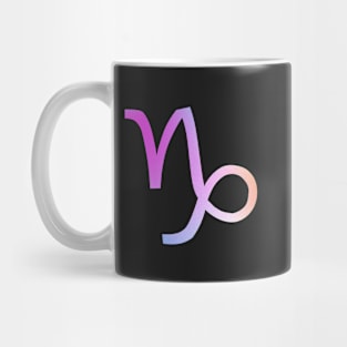 capricorn colorful aura Mug